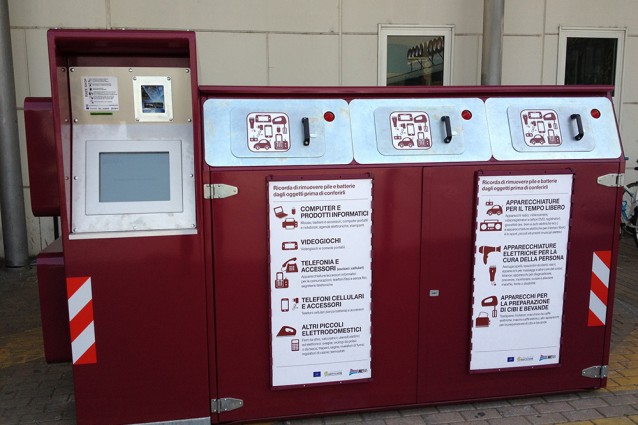 In Emilia Romagna ha inizio la raccolta dei rifiuti elettronici grazie ai cassonetti