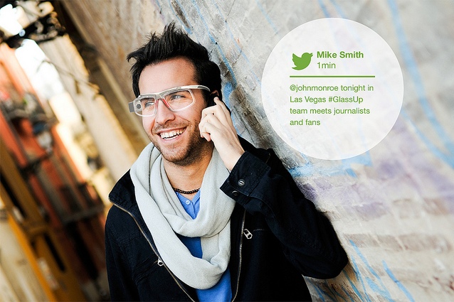 GlassUp, l'antagonista italiano dei Google Glass:
