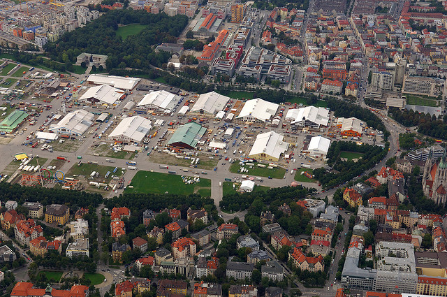 Il Theresienwiese fotografato da Zoesch.