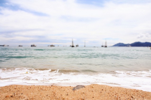 Francia, vacanze al mare sulla costa mediterranea.