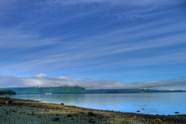 In esplorazione tra le gelide terre dell'Alaska.