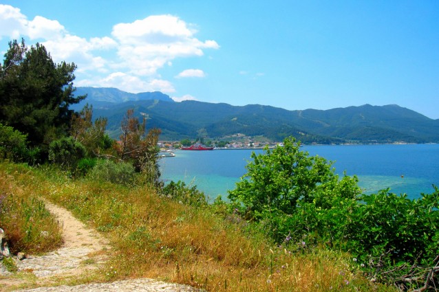 Thassos, l'isola greca dalla natura rigogliosa.