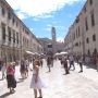 Dubrovnik: il noto Stradun, la via principale