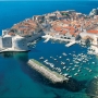 Dubrovnik: vista dall\'alto del centro storico
