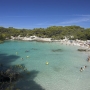 Le acque azzurre di Cala en Turqueta