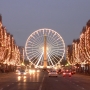 Gli Champs Elysees a Parigi