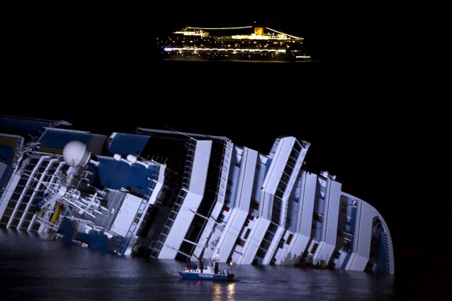 Mentana su la Costa Concordia: da tragedia a reality.
