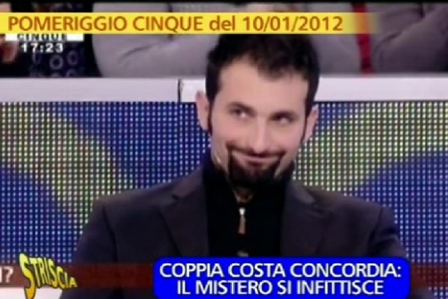Lo sciacallaggio televisivo dei finti naufraghi della Concordia.