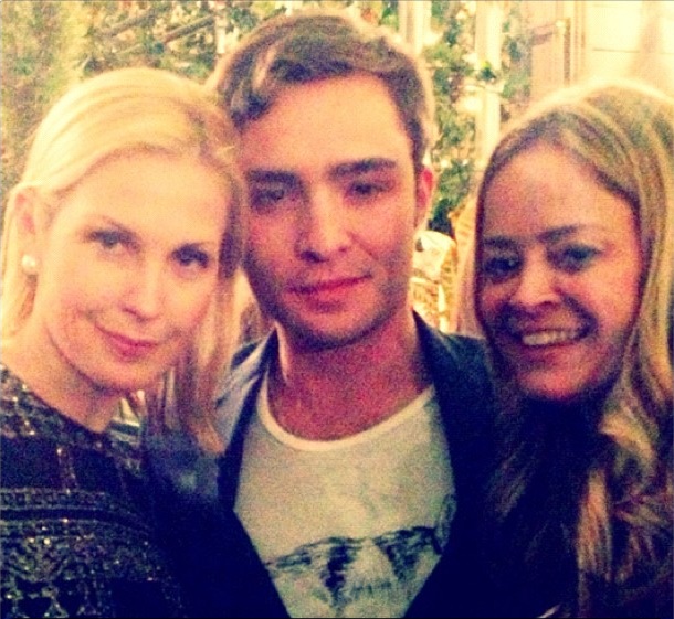 Lily e Chuck di Gossip Girl al Wrap Party