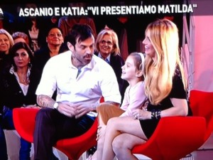 Katia e Ascanio, con Matilda vera star del nuovo reality della D'Urso.