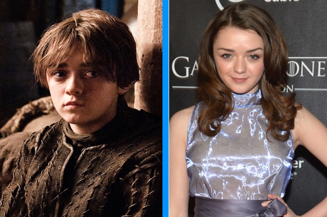 Arya Stark alias Maise Williams