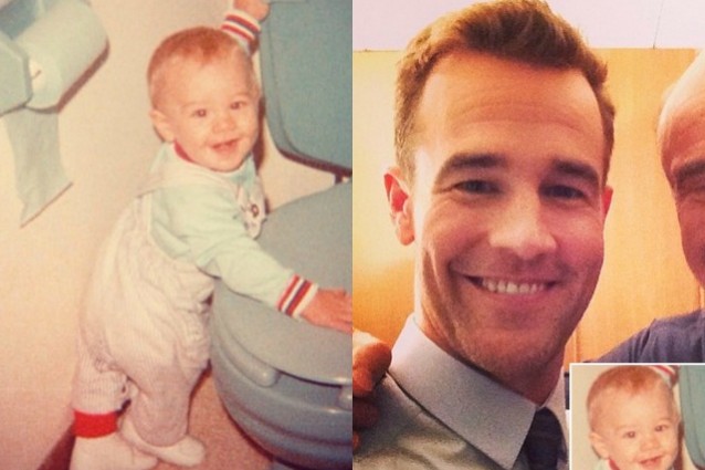 Dawson Leery ieri e oggi, ecco James Van Der Beek da bambino.