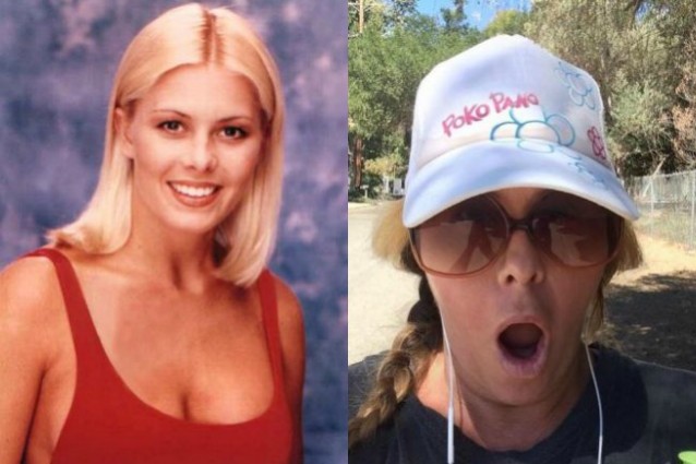 Nicole Eggert di Baywatch ieri e oggi, da bagnina a gelataia ambulante.