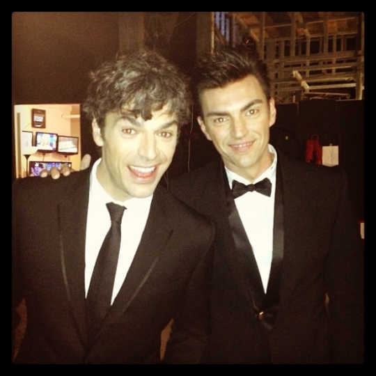 Luca Argentero e Gabry Ponte