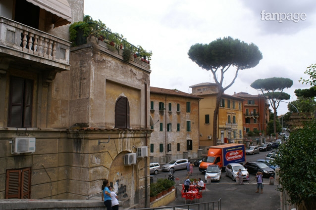 Set Cesaroni a Garbatella