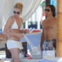 Federica e Mario Fargetta in spiaggia