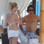 Federica Panicucci con la famiglia