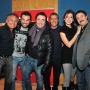 Con il cast di social club