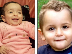Joumana (4 mesi) e Mohamed (2 anni)