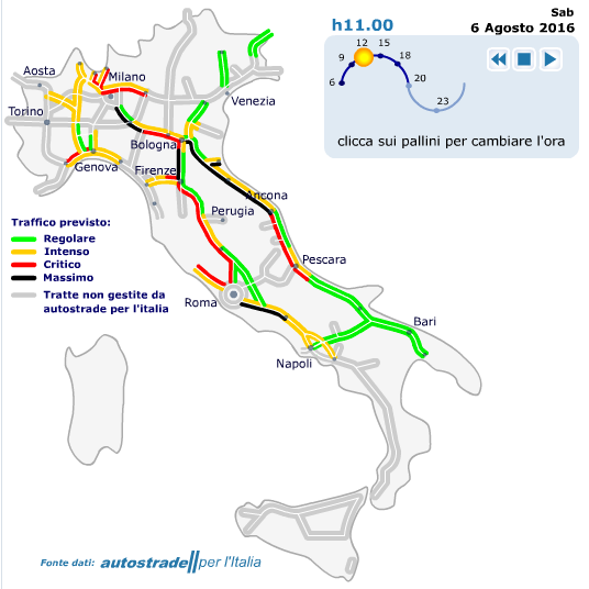 Sabato traffico record: ecco le tratte e gli orari più a rischio Sabato traffico record: ecco le tratte e gli orari più a rischio