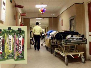 Beve 30 litri di vino Tavernello da solo: ? in coma etilico all'ospedale di Cosenza