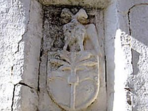 Lo stemma dei Tafuri, che custodirebbe l'antica profezia.