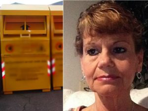 Deposita gli abiti usati ma si incastra nel bidone, donna trovata morta sei ore dopo