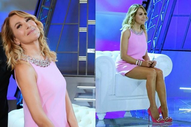Barbara D'Urso in versione 