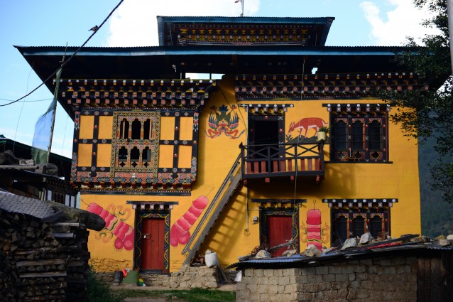 Casa con i falli, Bhutan