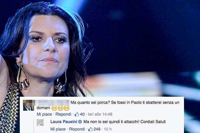 Le risposte geniali di Laura Pausini ai fan su Facebook