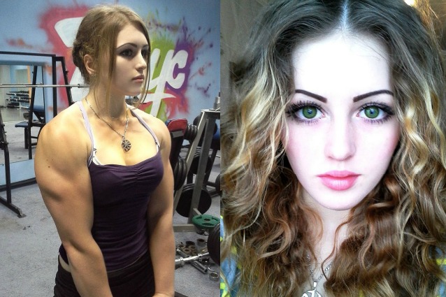 Julia Vins, ecco chi è la body builder russa con il viso di bambola