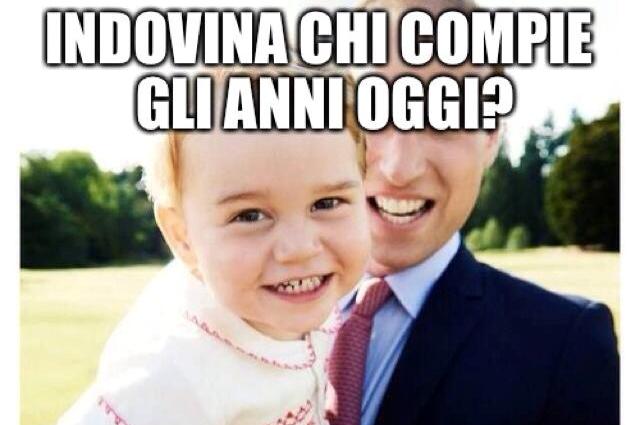 Carlo spende 30.000 euro per i 2 anni di baby George. Gli inglesi: