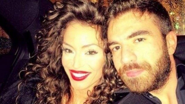 Raffaella Fico con l'ex compagno Gianluca Tozzi
