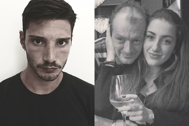Il padre e la sorella di Stefano De Martino: 