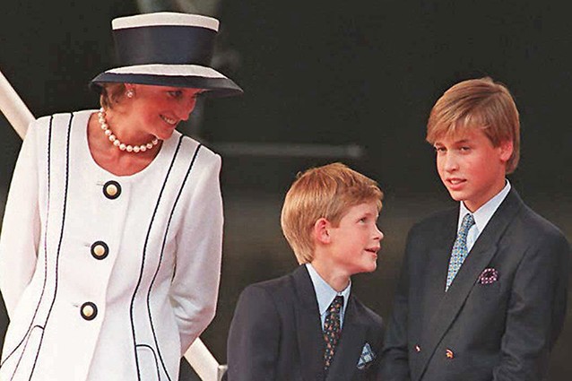 William ricordando Diana: 