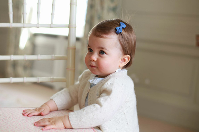 La principessina inglese Charlotte compie un anno, ecco le nuove foto