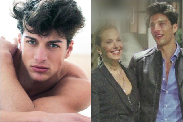 Barbara D'Urso a cena col toy boy