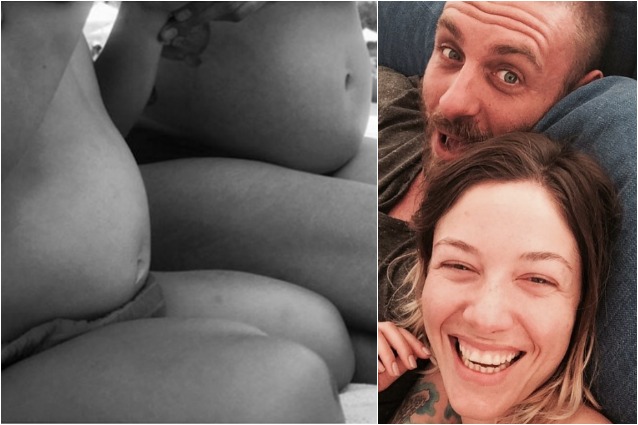 Sarah Felberbaum mostra il pancione: la moglie di Daniele De Rossi avr? un maschio
