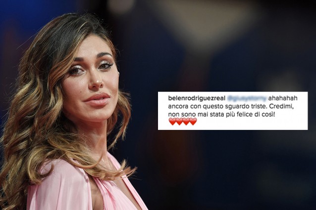 Belén a Venezia da sola la replica ai fan