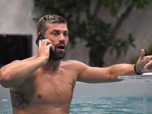 Clemente Russo durante il Grande Fratello Vip