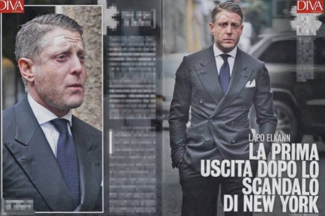 Le prime foto di Lapo Elkann dopo lo scandalo del finto sequestro