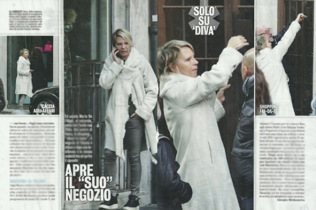 Lo shopping della De Filippi, il negozio ? chiuso ma basta una telefonata perch? apra
