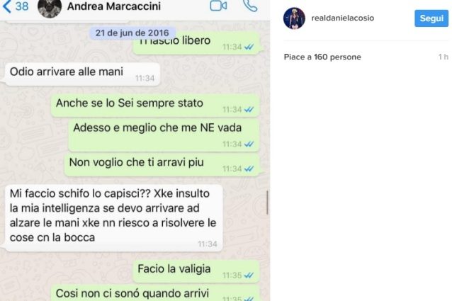 Il post pubblicato da Daniela