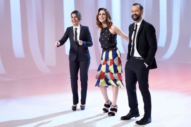 Il look di Miriam Leone a Le Iene: 