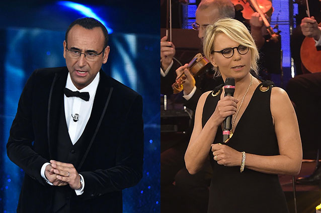 Carlo Conti condurrà il prossimo Sanremo, ma il sogno resta Maria De Filippi