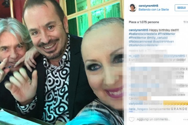 Carolyn Smith e l'importante gesto in prima serata
