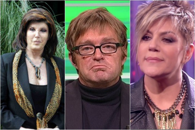 Rissa in tv, la de Blanck e Manuela Villa contro Facci: 