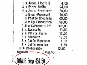 scontrino buono