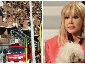 via Nomentana, incendio in casa di Isabella Biagini: inquilini tratti in salvo dai balconi