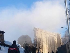 Amatrice: nuova scossa 3,8. Ancora crolli nella chiesa di Sant'Agostino